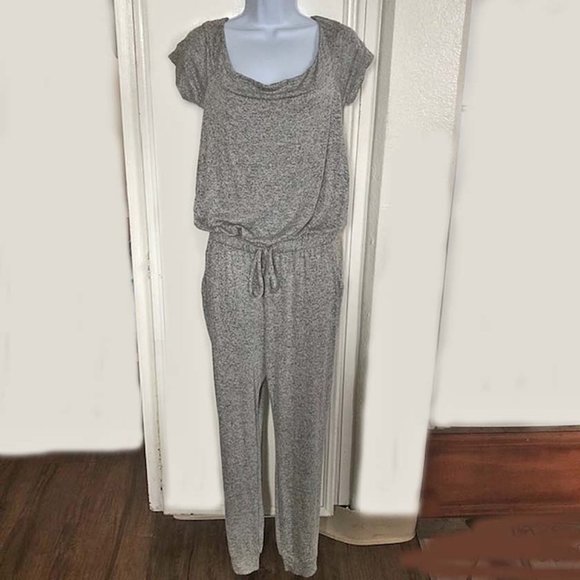 New York and Co Marled Jogger Jumpsuit - Picture 6 of 10